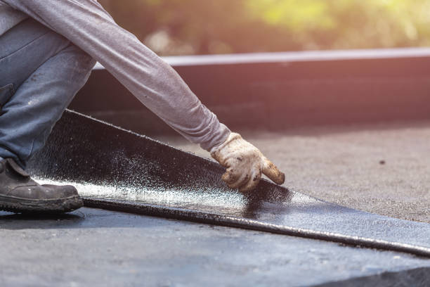Professional Waterproofing technician working in Morristown, IN
